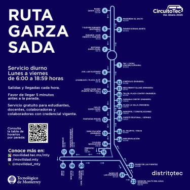 CircuitoTec Ruta Garza Sada
