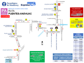 ExpresoTec, EGS, Puentes-Anáhuac
