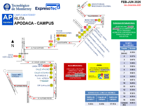 ExpresoTec, Monterrey, Apodaca