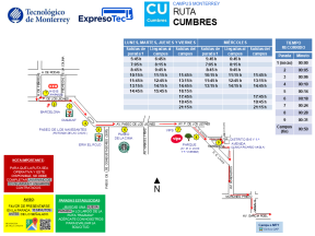 ExpresoTec, Monterrey, Cumbres