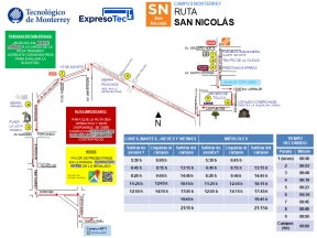 ExpresoTec, Monterrey, San Nicolás