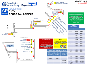ExpresoTec, Monterrey, Apodaca