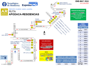 ExpresoTec, PrepaTec EGL Ruta Apodaca - Residencias