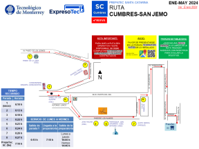 ExpresoTec, PrepaTec SC Ruta, Cumbres-San Jemo